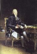Francois Pascal Simon Gerard Portrait of French stateman Charles Maurice Talleyrand painting